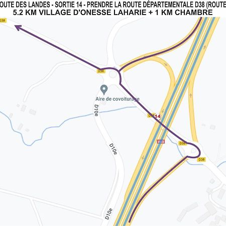 Chambre Au Pied De La Foret Onesse-et-Laharie Εξωτερικό φωτογραφία