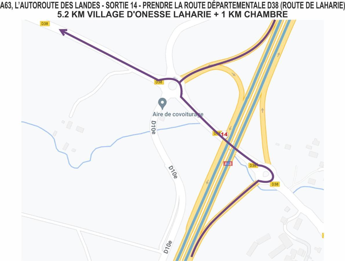 Chambre Au Pied De La Foret Onesse-et-Laharie Εξωτερικό φωτογραφία